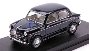FIAT 1100 103TV ESERCITO ITALIANO 1955 AUTO DEL GENERALE - MILITARY COMMAND CAR BLACK 1:43