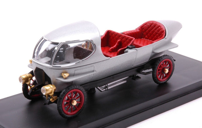 ALFA ROMEO 40-60 CV AERODINAMICA SILURO RICOTTI TORPEDO OPEN 1915 SILVER 1:43