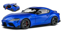 Indlæs billede til gallerivisning TOYOTA SUPRA GR BLUE 2023 1:18