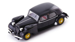 CITROEN 11 BERLINE GEZOGENE 1938 BLACK 1:43