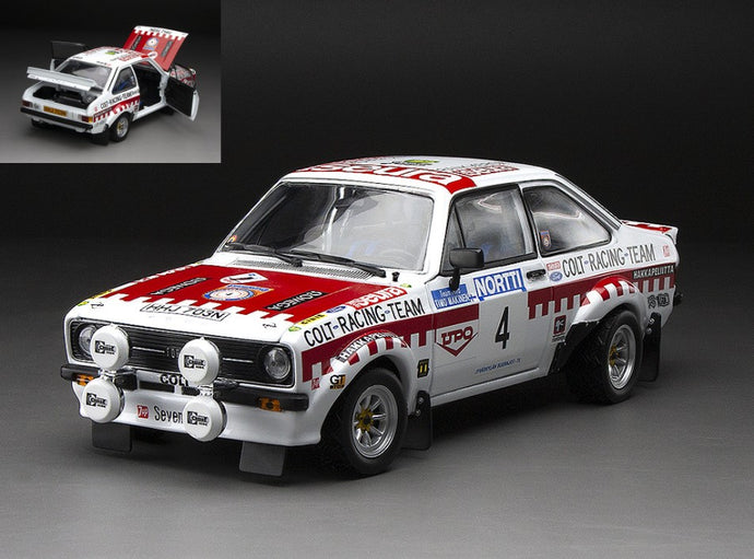 FORD ESCORT RS 1800 N.4 3rd 1000 LAKES RALLY T.MAKINEN-H.LIDDON 1:18