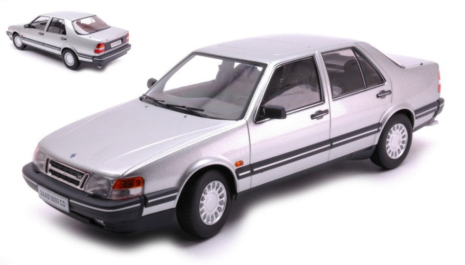 SAAB 9000 CD TURBO 1990 SILVER 1:18