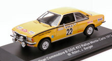 Indlæs billede til gallerivisning Opel COMMODORE B GS/E #22 ROHRL/BERGER RALLY MONTE CARLO 1973 gul/sort 1:43