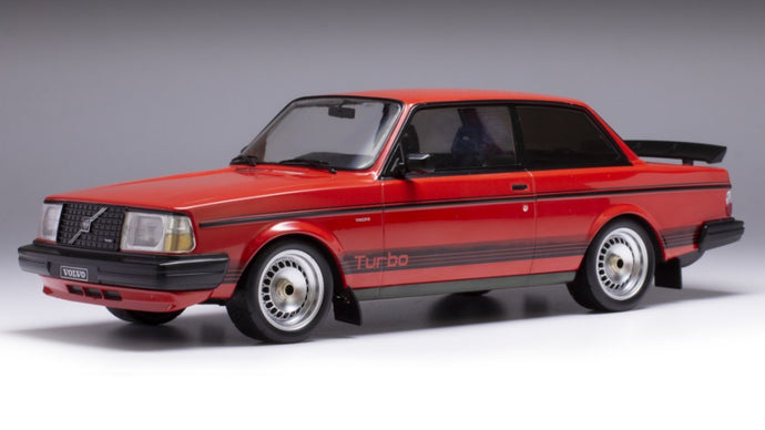 VOLVO 240 TURBO CUSTOM 1987 RED 1:18
