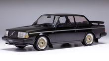 Indlæs billede til gallerivisning Volvo 240 TURBO CUSTOM 1986 sort/hvid 1:18