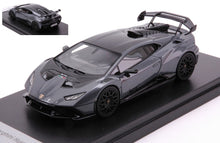 Indlæs billede til gallerivisning Lamborghini HURACAN STO - 60th ANNIVERSARY grå/kulstof 1:43