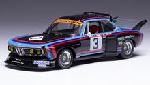 Indlæs billede til gallerivisning BMW 3.5 CSL #3 FITZPATRICK/WALKINSHAW SILVERSTONE Gr.5 1976 sort/blå/rød 1:43