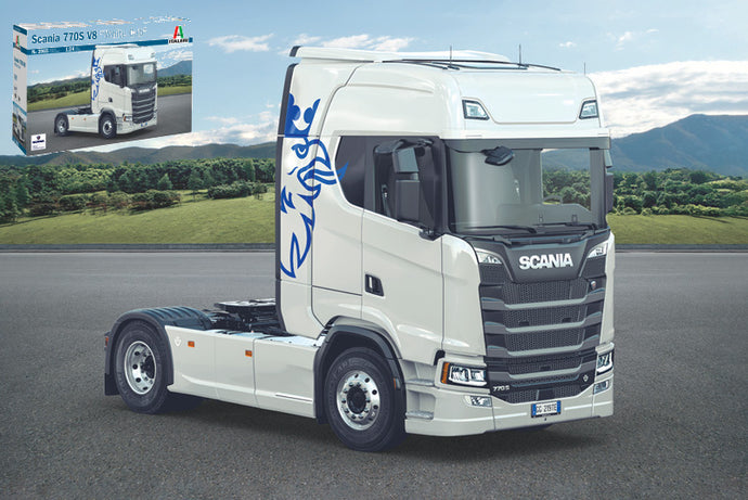 SCANIA S770 V8 TRACTOR TRUCK 2-ASSI 2021 / 1:24