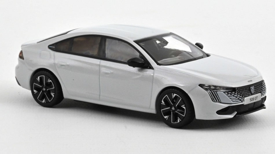 PEUGEOT 508 GT HYBRID 2023 OKENITE WHITE 1:43