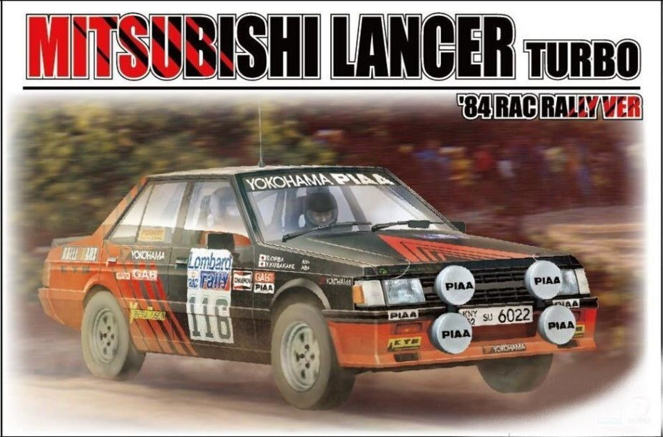 MITSUBISHI LANCER TURBO RAC RALLY VERSION 1984  KIT 1:24