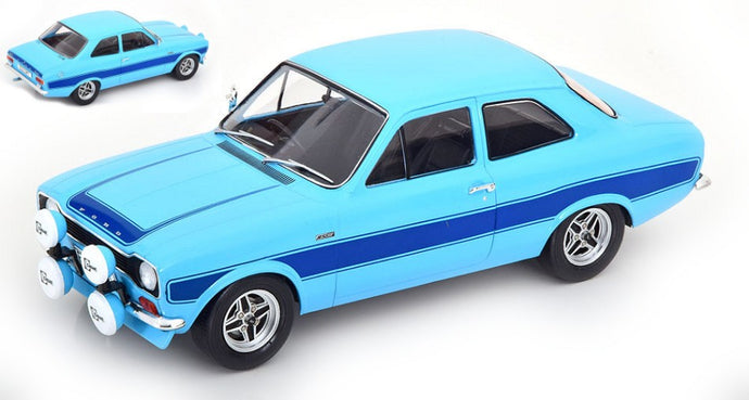 FORD ESCORT MK I RS 2000 1973 LIGHT BLUE/BLUE 1:18