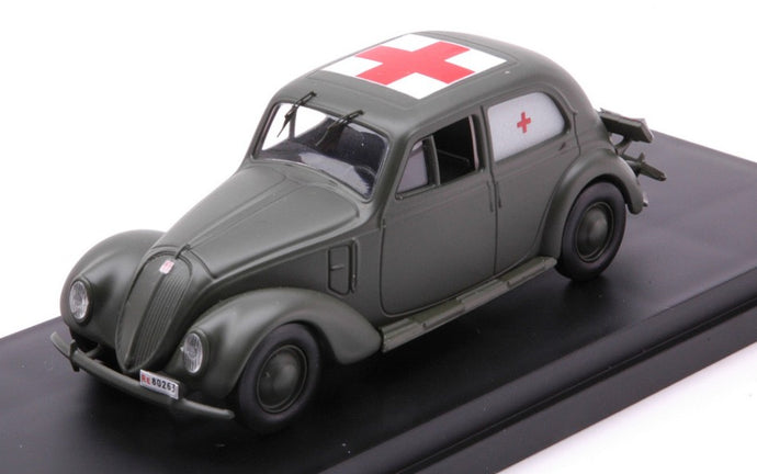 FIAT 1500 AMBULANZA SERVIZIO SANITA' MILITARE 1940 MILITARY GREY 1:43