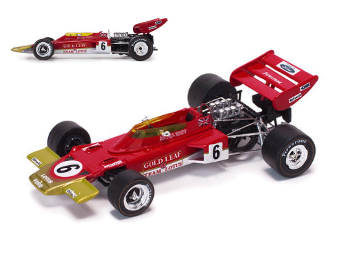 LOTUS 72D JOCHEN RINDT 1970 N.6 WINNER FRENCH GP 1:43