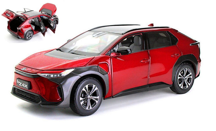 TOYOTA Bz4x 2022 SUPERSONIC RED 1:18