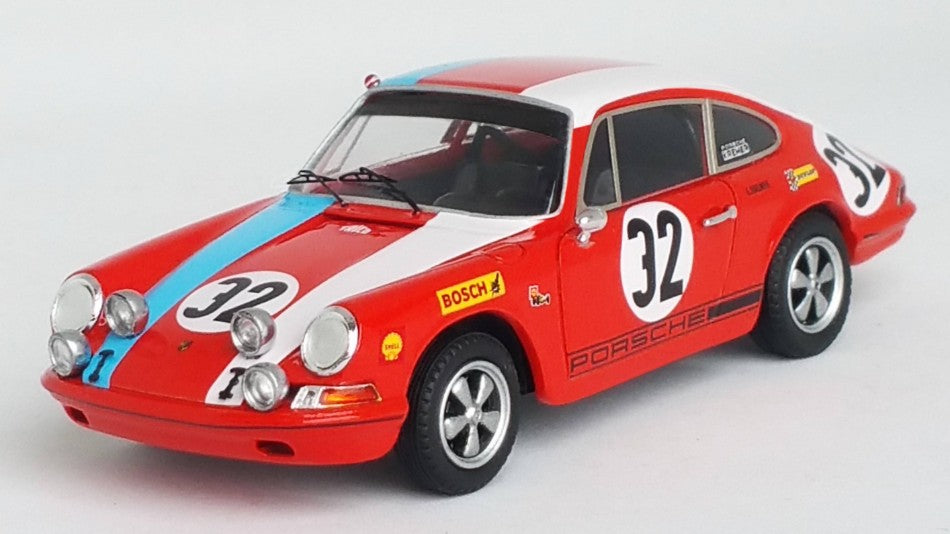 PORSCHE 911 L 1st 24H SPA-FRANCOR.1968 KELLENERS-KAUSHEN-KREMER 1:43