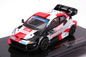Toyota YARIS #17 OGIER/LANDAIS WRC1 RALLY SWEDEN 2023 hvid/rød/sort 1:43