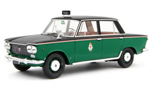 Fiat 1300 TAXI MILANO 1961 sort/grøn 1:18
