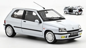 RENAULT CLIO 16S 1991 WHITE 1:18