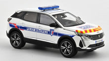 Indlæs billede til gallerivisning PEUGEOT 3008 2023 POLICE MUNICIPALE WITH RED &amp; YELLOW STRIPING 1:43