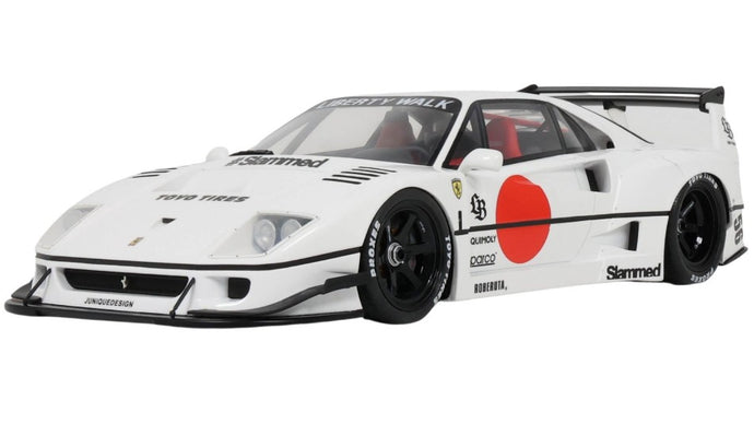 LB-WORKS F40 2023 WHITE 1:18