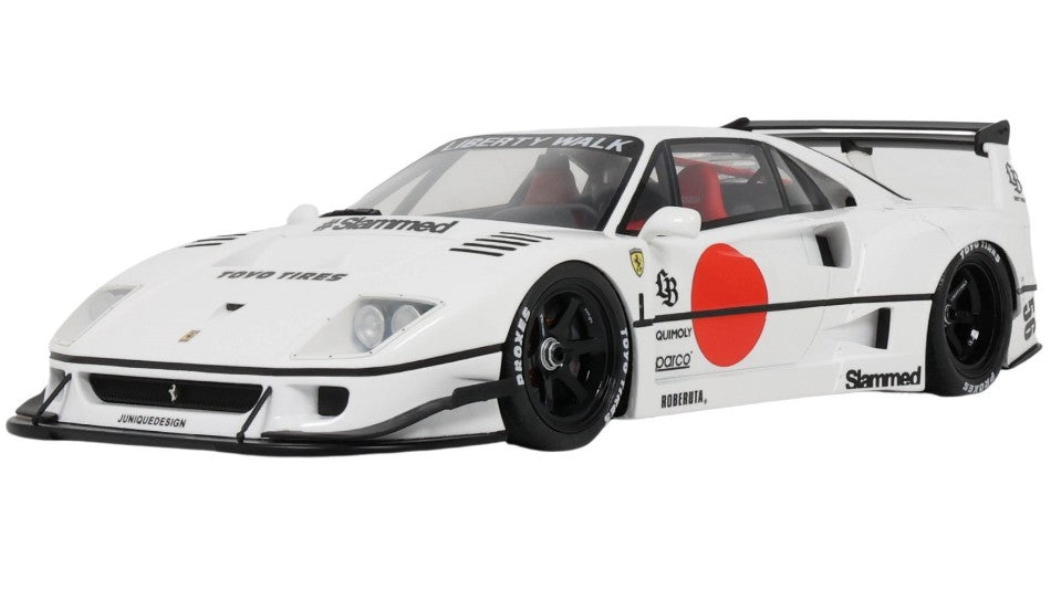 LB-WORKS F40 2023 WHITE 1:18
