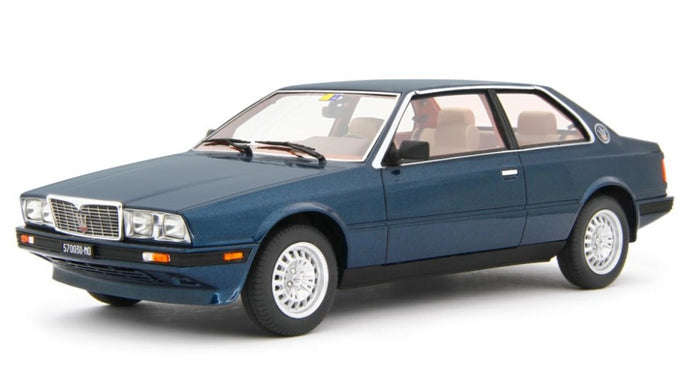 MASERATI BITURBO 1982 MET.BLUE 1:18