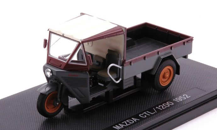 MAZDA CTL/1200 1952 W/CABINE GREY/BROWN 1:43