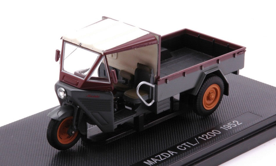 MAZDA CTL/1200 1952 W/CABINE GREY/BROWN 1:43