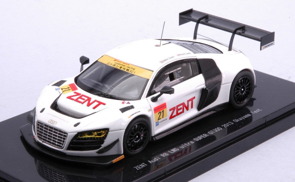 ZENT AUDI R8 LMS N.21 ULTRA SUPER GT300 2013 OKAYAMA TEST 1:43