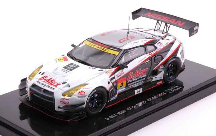 B-MAX NDDP GT-R N.3 SUPER GT300 2014 K.HOSHINO-L.ORDONEZ 1:43
