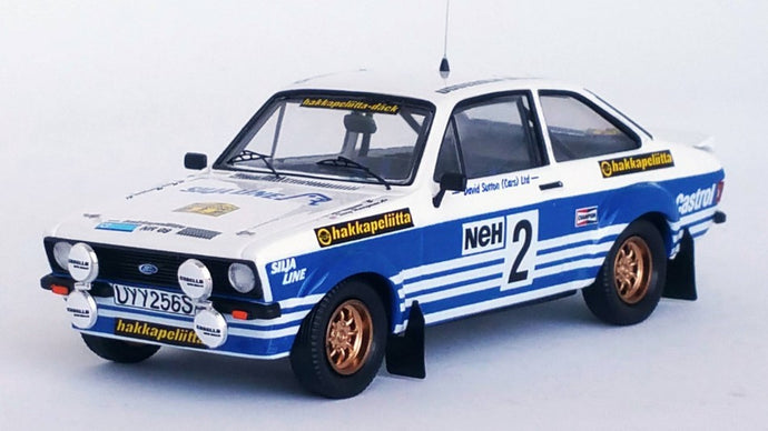 FORD ESCORT MKII 2nd SWEDISH RALLY 1982 VATANEN-HARRYMAN 1:43