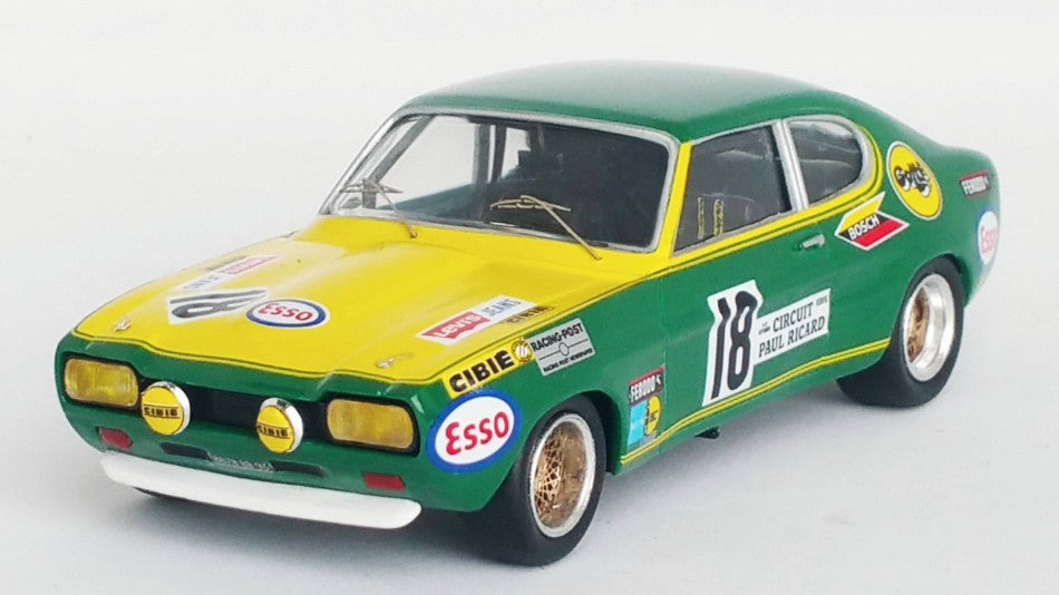 FORD CAPRI RS 2600 6H PAUL RICARD 1971 GUERIE-ROUGET 1:43