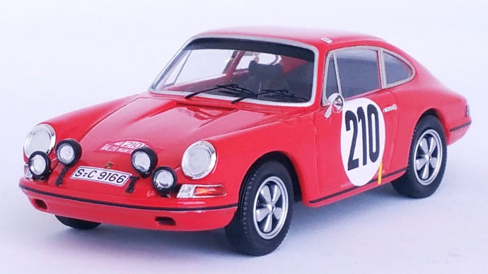 PORSCHE 911 T 1st MONTE CARLO RALLY 1968 ELFORD-STONE 1:43