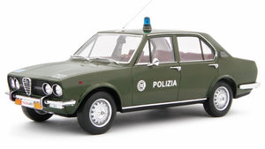 Alfa Romeo ALFETTA 1.8 POLIZIA STRADALE 1973 mørk grøn 1:18