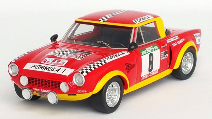 FIAT 124 ABARTH RALLY OF PORTUGAL 1975 BORGES-ANJOS 1:43