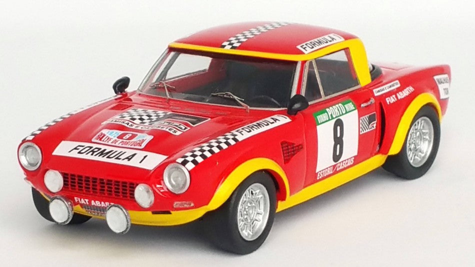 FIAT 124 ABARTH RALLY OF PORTUGAL 1975 BORGES-ANJOS 1:43