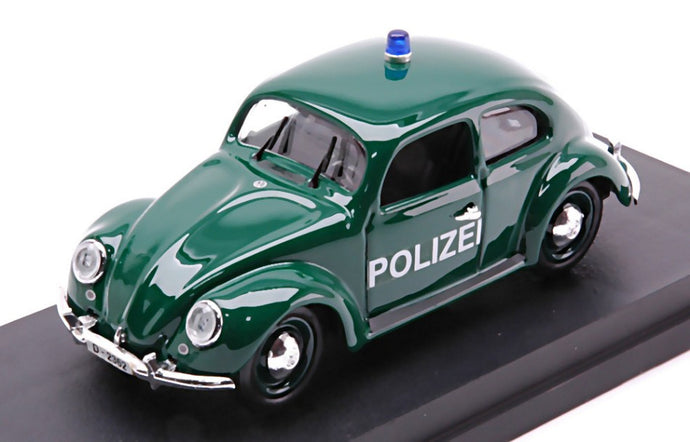 VOLKSWAGEN BEETLE POLIZEI POLICE 1953 GREEN 1:43