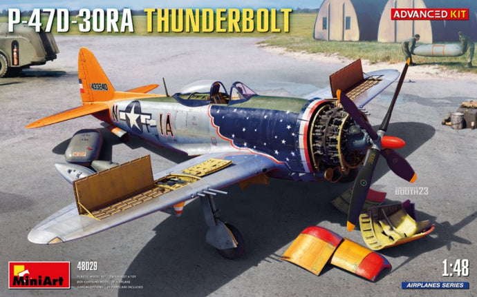DRAGON WINGS P-47D-30RA THUNDERBOLT AIRPLANE MILITARY 1942 / 1:48