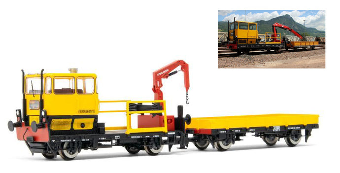 FS MAINTENANCE TRACTOR YELLOW RFI LIVERY EP.V-VI W/DCC DIGITDECODER 1:87