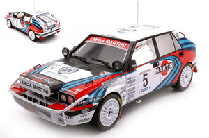 LANCIA DELTA INTEGRALE 16V N.5 SAFARI RALLY 1990 KANKKUNEN/PIRONEN1:18
