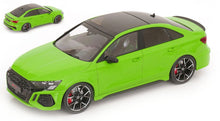 Indlæs billede til gallerivisning AUDI RS3 LIMOUSINE 2022 LIGHT GREEN &quot;IXO FOR MCG&quot; 1:18