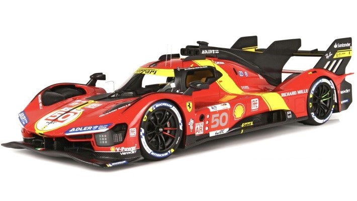 FERRARI 499P N.50 5th LE MANS 2023 (POLE P.) FUOCO/MOLINA/NIELSEN 1:18