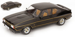 FORD CAPRI MK II X-PACK 1975 BLACK/GOLD 1:18