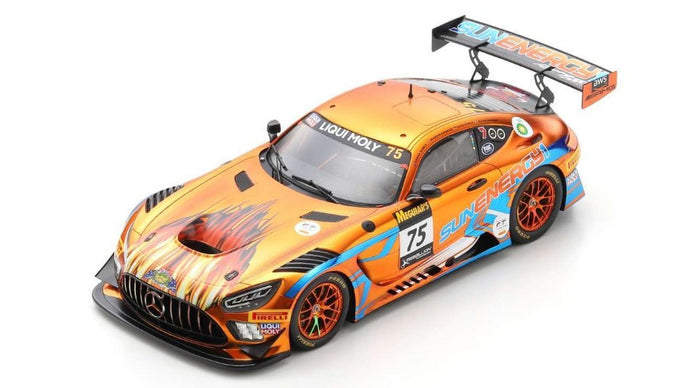 MERCEDES GT3 N.75 WINNER 12 H BATHURST 2022 STOLZ-G W/ACRILIC COVER 1:18