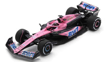 Indlæs billede til gallerivisning BWT Racing ALPINE A523 #31 ESTEBAN OCON 8th SAUDI ARABIAN GP 2023 lyserød/sort/blå 1:18