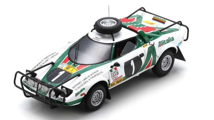 LANCIA STRATOS HF N.1 SAFARI RALLY 1976 WALDEGAARD-THORSZELIUS 1:43