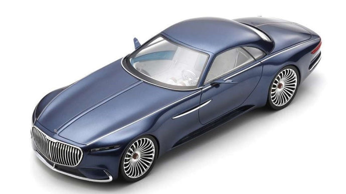 MERCEDES MAYBACH VISION 6 HARDTOP COUPE BLUE RESIN 1:18