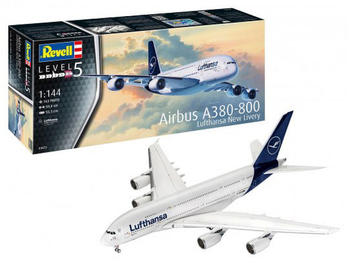 AIRBUS A380-800 LUFTHANSA NEW LIVERY KIT 1:144