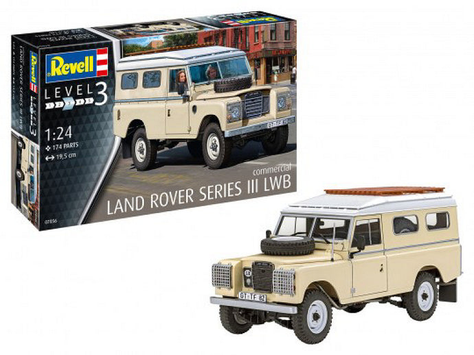 LAND ROVER SERIES III LWB COMMERCIAL KIT 1:24
