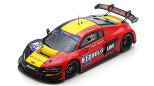 Audi R8 LMS GT3 #32 DRIES VANTHOOR 3rd FIA MOTORSPORT GAMES GT SPRINT CUP PAUL RICARD 2022 sort/rød/gul 1:43
